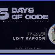 15 Days Of CODE