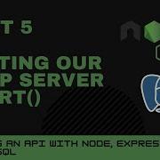 JavaScript Projects Node Express Postgres API Part 5 Testing Our HTTP Server Start
