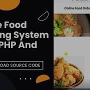 Online Food Ordering System In PHP Mysql Free Download