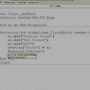 ASP Net VB Net Session Variable ArrayList Shalvin