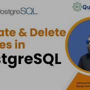 04 Update And Delete Table Data In PostgreSQL