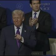 President Trump Participates In Board Of Peace Talks On Gaza Reconstruction