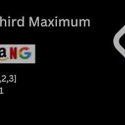 Third Maximum Number LeetCode 414 Arrays Hindi