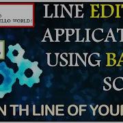 Edit Multiple Line Of Any File With Batch Script Application Code Is Given In The Description
