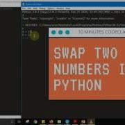 Swap Two Numbers Using Third Variable In Python Full Python Beginner Course
