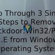 Backdoor Win32 Poison E Remove Backdoor Win32 Poison E