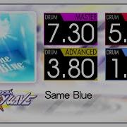 GITADORA Same Blue MASTER BASIC Drum
