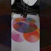Mixing Colors With Pen Plotter Generativeart Satisfying Plotter Artist Generative