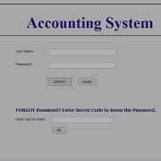 Accounting Software JAVA GUI Application Part 4