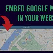 Embed Google Maps In Your HTML Website No JavaScript Or CSS