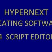 04 HyperNext Script Editor