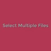 Adding A Multiple File Upload Field To A Form