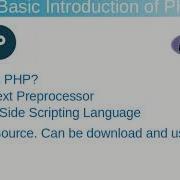 Introduction Of PHP Programming PHP Tutorial PHP For Beginners Learn PHP Programming