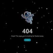 Create Animated Responsive 404 Error Page Using Html Css