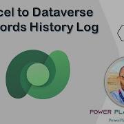 Excel To Dataverse Records History Log