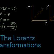 Deriving The Lorentz Transformations Special Relativity
