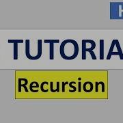 Recursion In C Language 24 C Programming Tutorial In HINDI