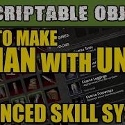 Unity Tutorial How To Make A Conan Like Skill System With Scriptable Objects