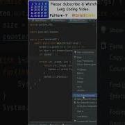 Java Pattern 07 500 Java Pattern Programs Shorts Java Coding Programming