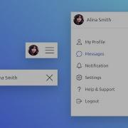 Dropdown Menu Using Html CSS Vanilla Javascript User Account Navigation Project