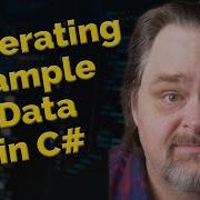 Coding Shorts Generating Sample Data In C With Bogus