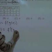 Chain Rule Using A Table