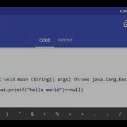 In Java Print Hello World Without Using Semicolon