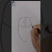 How To Draw Mouse Step By Step Shorts
