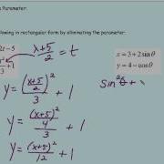 BC Calculus Eliminating The Parameter With Parametric Equations