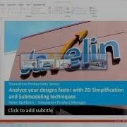 SOLIDWORKS Simulation 2016 Webinar Series 3 3 2D Simplification And Submodeling