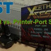 Atari ST Lethal Xcess Normal Vs Printer Port Sound Real Hardware