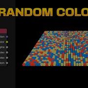 Экземпляры со СЛУЧАЙНЫМИ ЦВЕТАМИ в Blender узлы геометрии