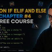 Python Chapter 4 If Elif Else Assignment Operators Explanation Free Course PCEP Certified Entry