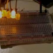 Arduino Binary Clock Showing Hours