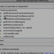 Android Application Development Tutorial 056 Creating A PreferenceActivity