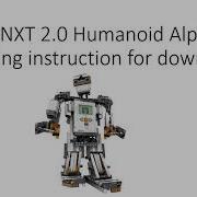 LEGO NXT 2 0 Humanoid Alpha Rex Building Instruction For Download Bauanleitung
