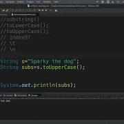 Developing Algorithms Using Strings In Java