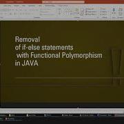 Replace If Else Statements With Functional Polymorphism In JAVA