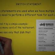 C Programming Switch Structure Menu Driven