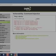 DVWA Medium Command Injection