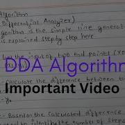 DDA Algorithm In Nepali Computer Graphics