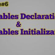 C Difference Between Variable Declaration And Initialization