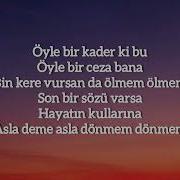 Derya Uluğ Sana çıkıyor Yollar Sözleri