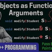 Objects As Function Arguments In C