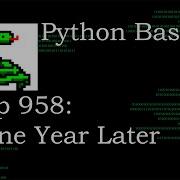 Python Basics Tutorial One Year Replace Multiple Strings Characters