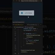 Animated Download Button Modern UI Design In HTML CSS JavaScript Shorts