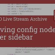 Improving Config Nodes In Outliner Sidebar Developing Node Red Stream 15th June 2020