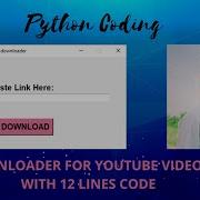 How To Create YouTube Video Downloader Using Python Pythonprogramming Codingjoker