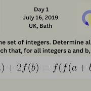 60th Intentional Mathematical Olympiad IMO 2019 Problem 1