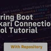 Spring Boot Hikari Connection Pool Tutorial